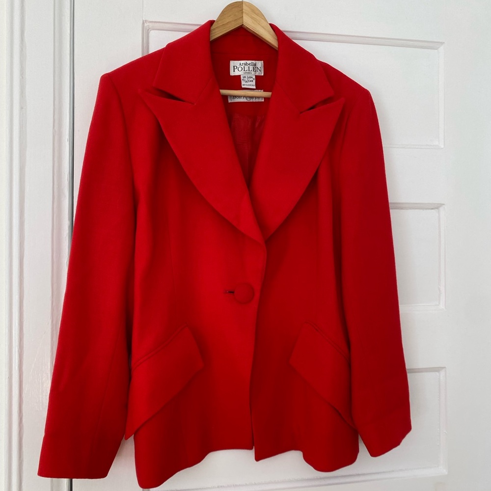 Arabella Pollen for Holt Renfrew classy chic vintage wool blazer